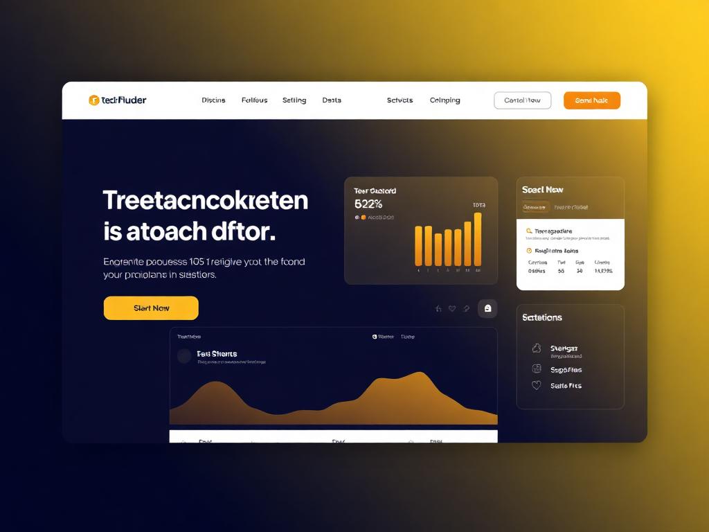 Techfluder website design for saas